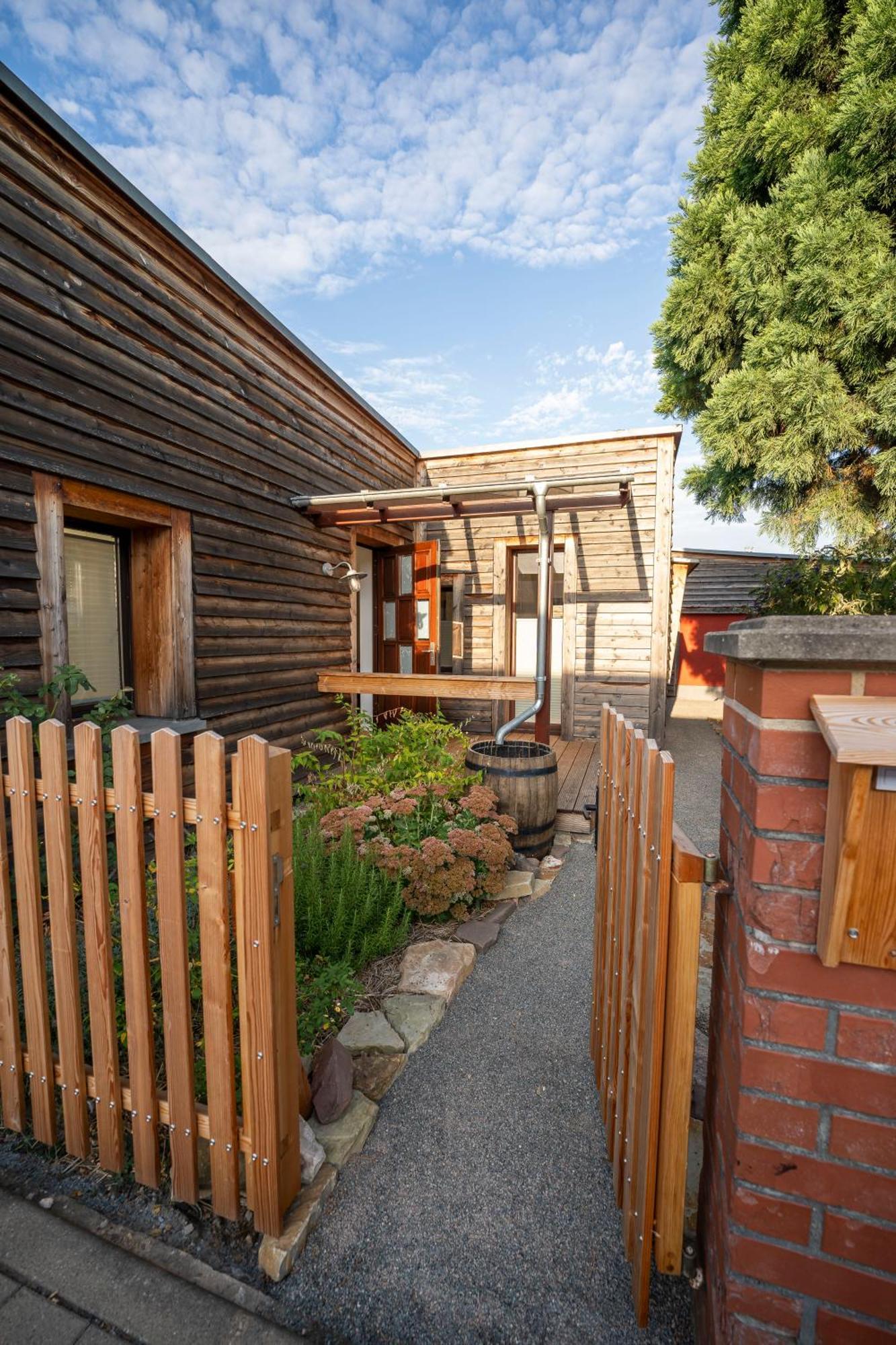 Appartamento Haus Unterm Mammutbaum - Elberadweg Magdeburgo Esterno foto