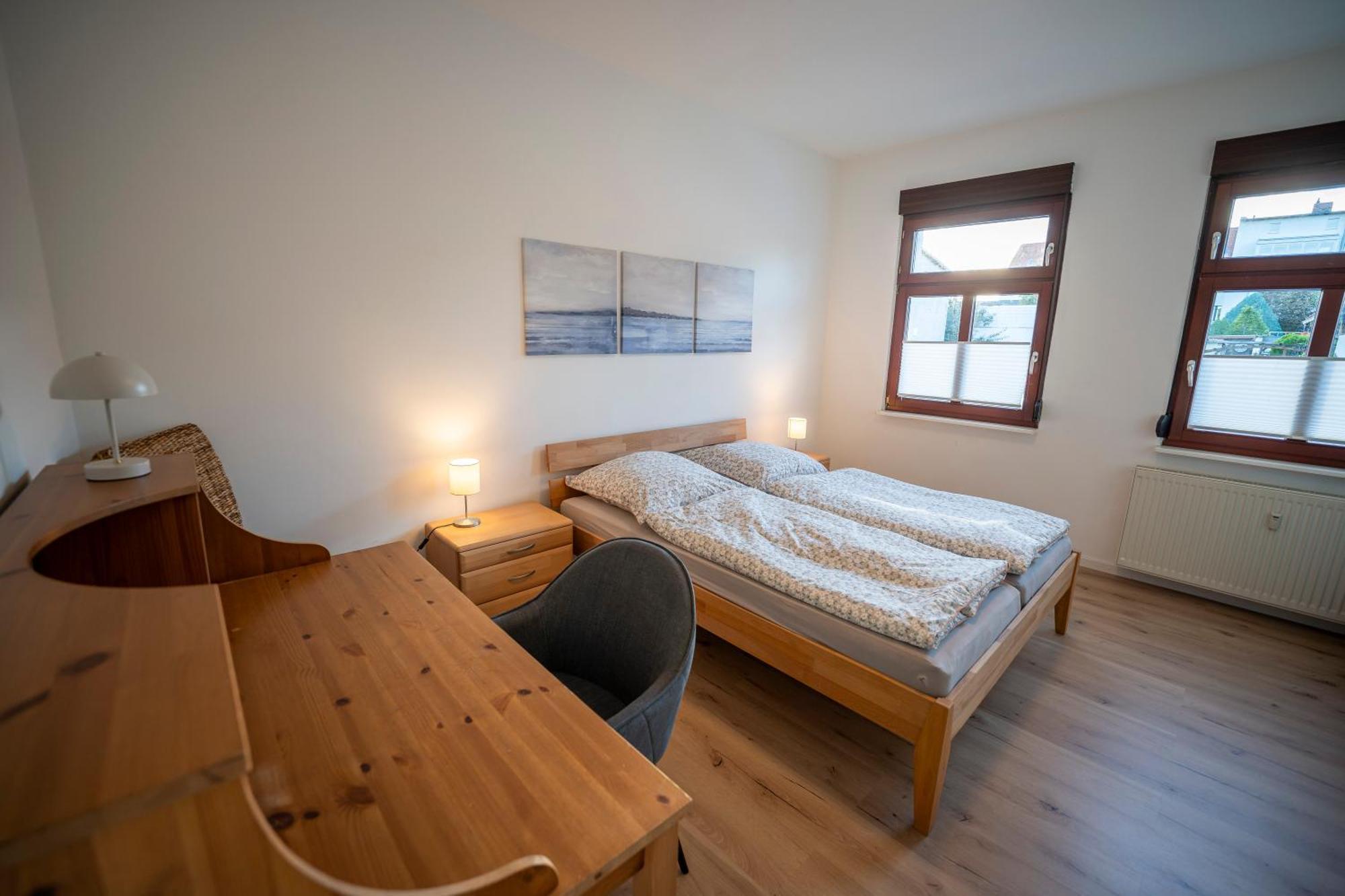 Appartamento Haus Unterm Mammutbaum - Elberadweg Magdeburgo Esterno foto