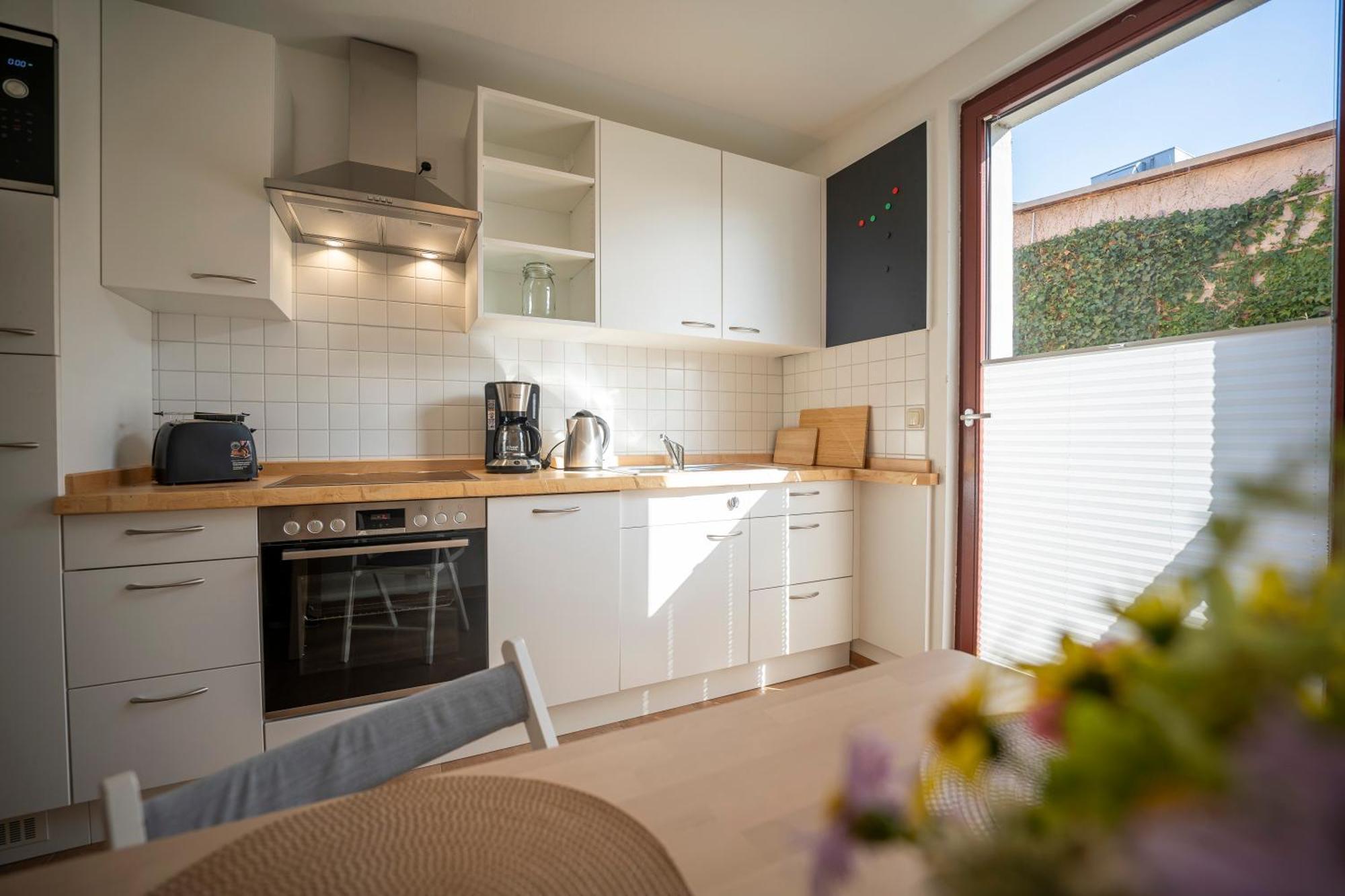 Appartamento Haus Unterm Mammutbaum - Elberadweg Magdeburgo Esterno foto