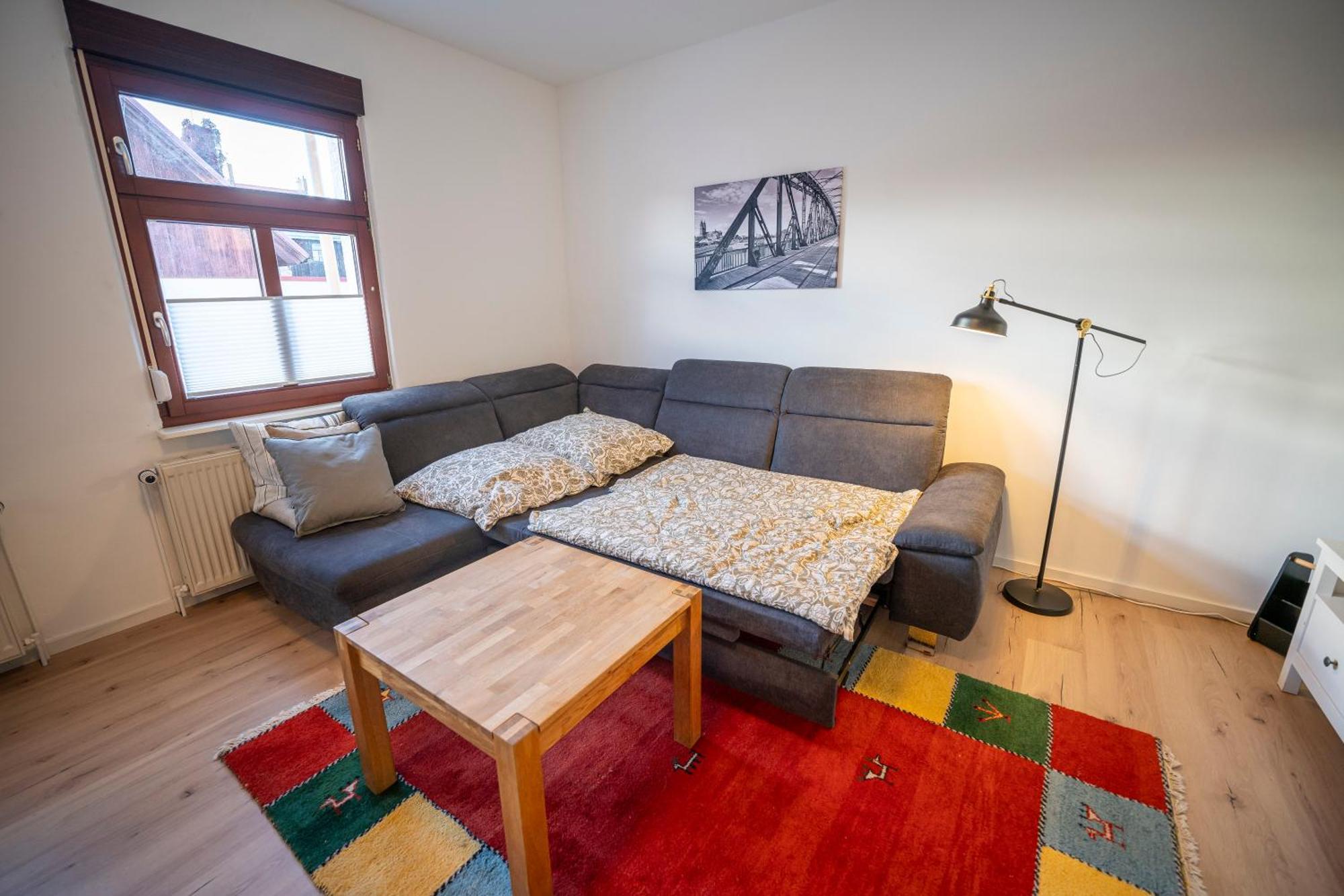Appartamento Haus Unterm Mammutbaum - Elberadweg Magdeburgo Esterno foto