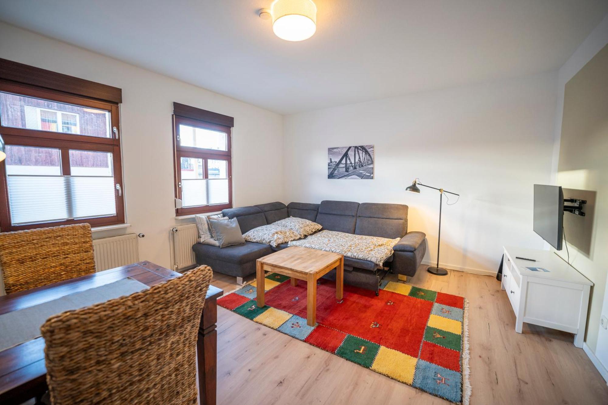 Appartamento Haus Unterm Mammutbaum - Elberadweg Magdeburgo Esterno foto